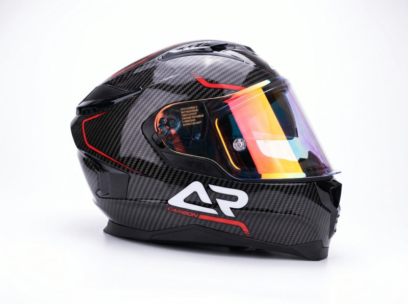 AR FF 938 Black-Red Carbon